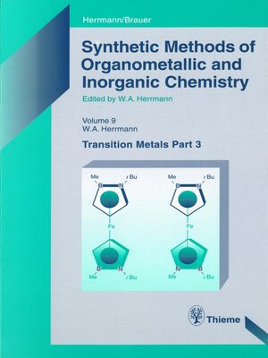 cover image of Synthetic Methods of Organometallic and Inorganic Chemistry, Volume 9, 2000